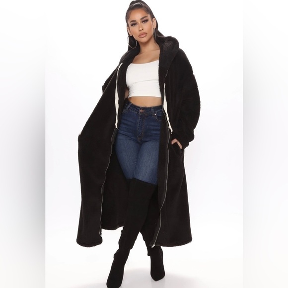 Black Teddy Jacket - BNWT - Picture 1 of 4